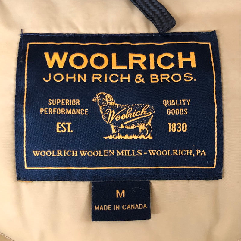 【中古品】【メンズ】 WOOLRICH ウールリッチ ARCTIC PARKA 1302045 アークティック パーカ アウター ダウンジャケット 144-251124-yy-09-tei サイズ：M カラー：ブラック 万代Net店
