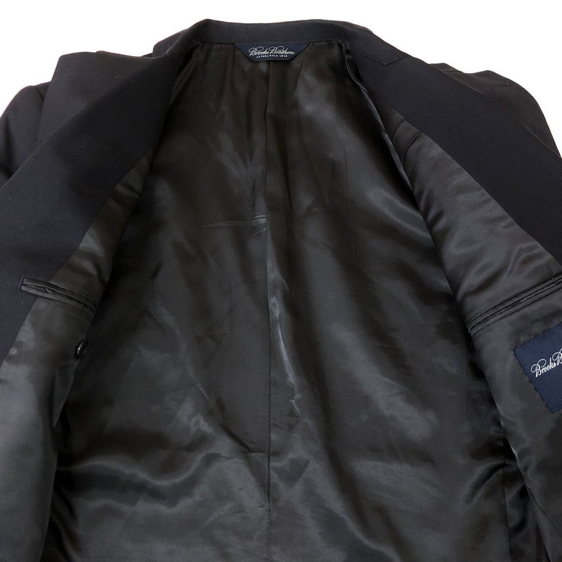 【中古品】【メンズ】 Brooks Brothers ブルックスブラザーズ WOOL 2BUTTON SUIT ウール 2ボタン スーツ ライトアウター 145-251128-yy-17-tei サイズ：38 カラー：ブラック 万代Net店