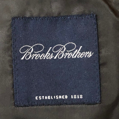 【中古品】【メンズ】 Brooks Brothers ブルックスブラザーズ WOOL 2BUTTON SUIT ウール 2ボタン スーツ ライトアウター 145-251128-yy-17-tei サイズ：38 カラー：ブラック 万代Net店