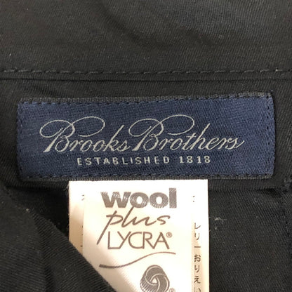 【中古品】【メンズ】 Brooks Brothers ブルックスブラザーズ WOOL SLACKS ウールスラックス ボトムス パンツ 156-251128-yy-31-tei サイズ：32 カラー：ブラック 万代Net店