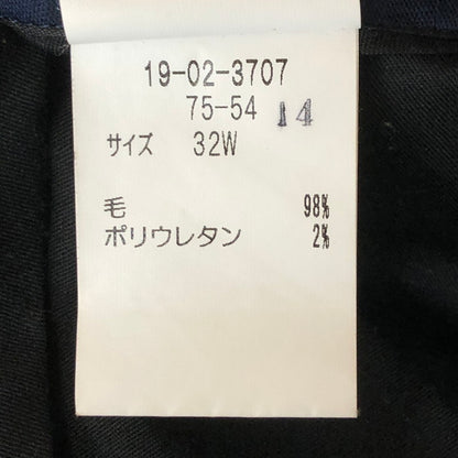 【中古品】【メンズ】 Brooks Brothers ブルックスブラザーズ WOOL SLACKS ウールスラックス ボトムス パンツ 156-251128-yy-31-tei サイズ：32 カラー：ブラック 万代Net店