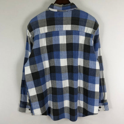 【中古品】【メンズ】 FIVE BROTHER ファイブブラザー 70~80's FLANNEL CHECK L/S SHIRT VINTAGE 70～80年代 フランネル チェック ロングスリーブ シャツ 長袖 トップス ヴィンテージ 145-251124-yo-05-tei サイズ：L カラー：ブルー 万代Net店