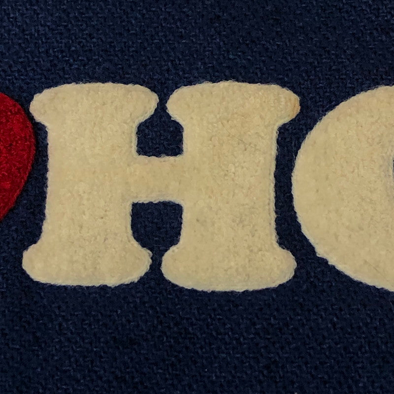 【現状渡し品】【レディース】 HYSTERIC GLAMOUR ヒステリックグラマー PANDA STADIUM JUMPER 2AB-3270 パンダ スタジアム ジャケット スタジャン ライトアウター 168-251124-yo-09-tei サイズ：FREE カラー：ブルー 万代Net店