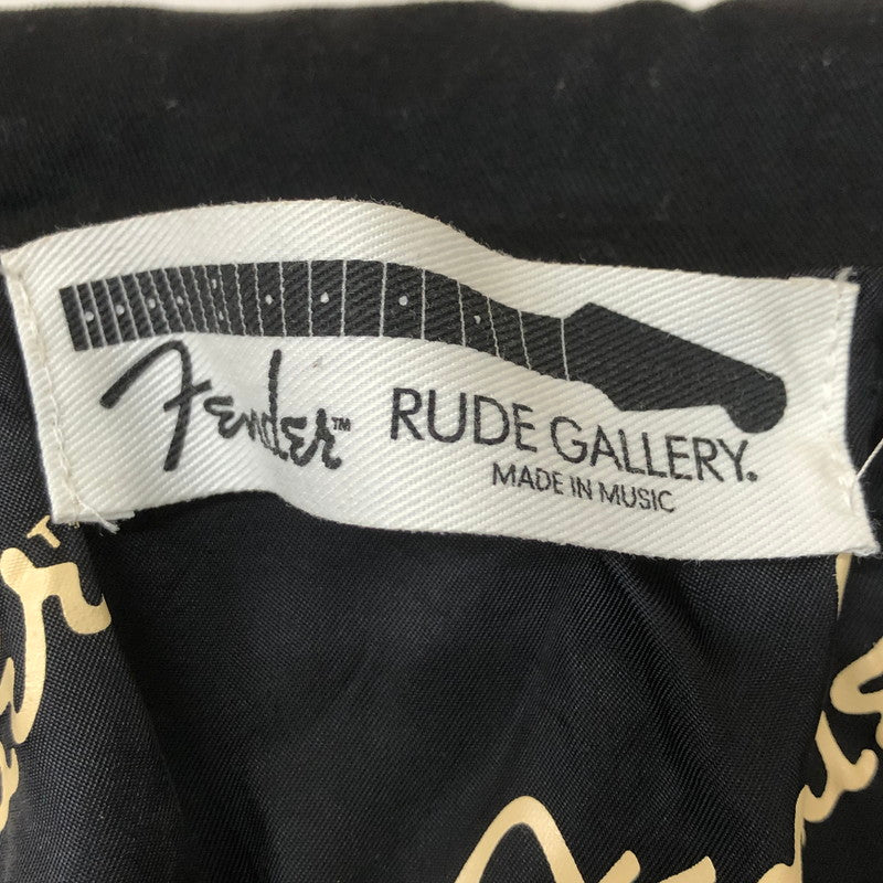 【中古品】【メンズ】 RUDE GALLERY ルードギャラリー × FENDER フェンダー 別注 コラボ COTTON JKT コットン ジャケット ライトアウター 140-251124-yo-02-tei サイズ：S カラー：ブック 万代Net店