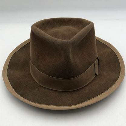 【中古品】【メンズ】 STETSON ステットソン WOOL HAT ウール ハット 帽子 185-251124-yo-01-tei サイズ：表記なし カラー：ブラウン 万代Net店