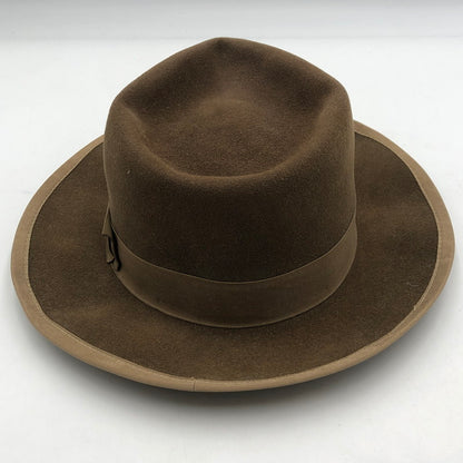 【中古品】【メンズ】 STETSON ステットソン WOOL HAT ウール ハット 帽子 185-251124-yo-01-tei サイズ：表記なし カラー：ブラウン 万代Net店