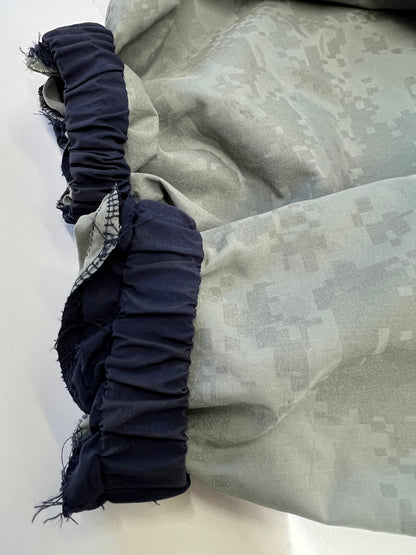【中古品】【メンズ】 WEYEP ウィエップ U.S.AIR FORCE NYLON DOCKING JACKET ナイロン ドッキング ジャケット アウター 145-261002-AS-9-hon サイズ：M カラー：グレー/ネイビー 万代Net店