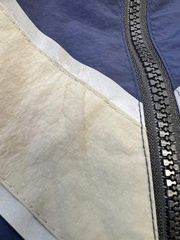 【中古品】【メンズ】 WEYEP ウィエップ U.S.AIR FORCE NYLON DOCKING JACKET ナイロン ドッキング ジャケット アウター 145-261002-AS-9-hon サイズ：M カラー：グレー/ネイビー 万代Net店
