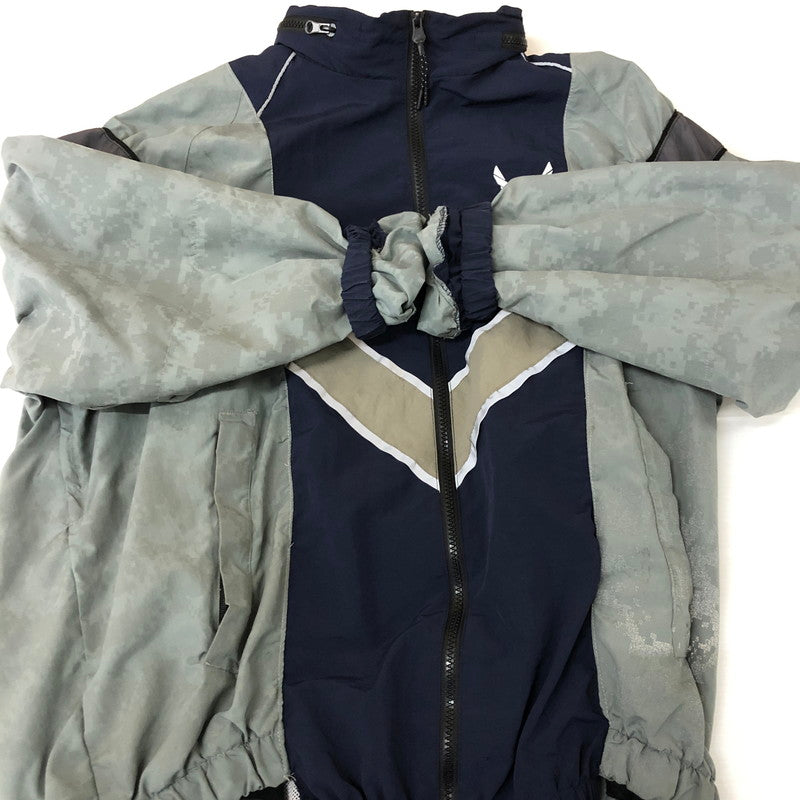【中古品】【メンズ】 WEYEP ウィエップ U.S.AIR FORCE NYLON DOCKING JACKET エアフォース ナイロン ドッキング ジャケット ライトアウター 145-251124-yo-07-tei サイズ：M カラー：グレー 万代Net店