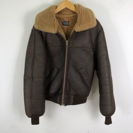 【中古品】【メンズ】 UNKNOWN 70's B-6 U.S.SHEEPSKIN JACKET VINTAGE 70年代 B-6 シープスキン ジャケット アウター ヴィンテージ 145-251124-yo-06-tei サイズ：S カラー：ブラウン 万代Net店