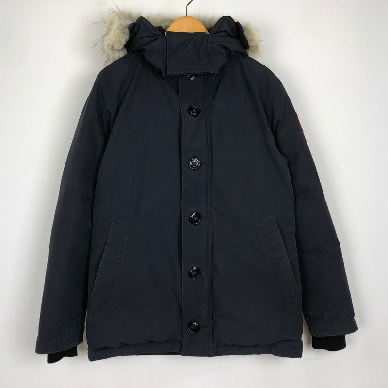 【中古品】【メンズ】 CANADA GOOSE カナダグース × EDIFICE エディフィス 別注 コラボ ORFORD DOWN JACKET 3433JM R オーフォード ダウン ジャケット アウター 141-251126-yo-02-tei サイズ：M カラー：ブラック 万代Net店