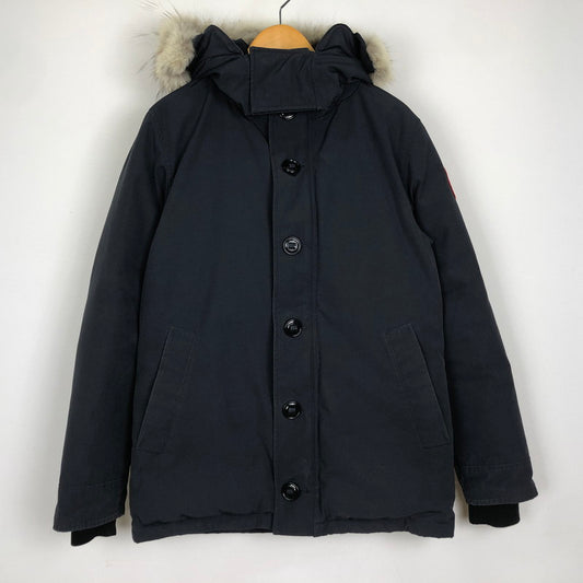 【中古品】【メンズ】 CANADA GOOSE カナダグース × EDIFICE エディフィス 別注 コラボ ORFORD DOWN JACKET 3433JM R オーフォード ダウン ジャケット アウター 141-251126-yo-02-tei サイズ：M カラー：ブラック 万代Net店