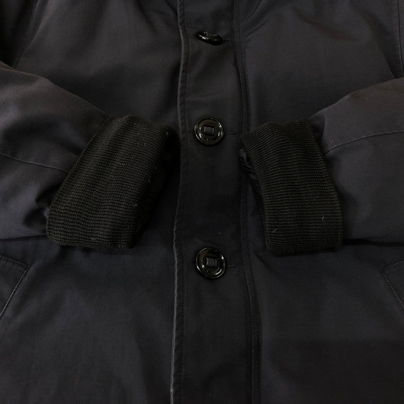 【中古品】【メンズ】 CANADA GOOSE カナダグース × EDIFICE エディフィス 別注 コラボ ORFORD DOWN JACKET 3433JM R オーフォード ダウン ジャケット アウター 141-251126-yo-02-tei サイズ：M カラー：ブラック 万代Net店