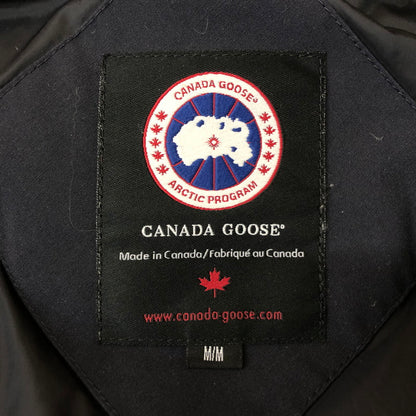 【中古品】【メンズ】 CANADA GOOSE カナダグース × EDIFICE エディフィス 別注 コラボ ORFORD DOWN JACKET 3433JM R オーフォード ダウン ジャケット アウター 141-251126-yo-02-tei サイズ：M カラー：ブラック 万代Net店