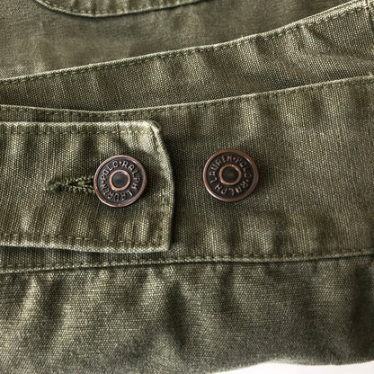 【中古品】【メンズ】 POLO COUNTRY RALPH LAUREN ポロカントリー ラルフローレン CORDUROY COLLAR WORK JACKET コーデュロイカラー ワークジャケット アウター 147-251126-yo-07-tei サイズ：M カラー：カーキ 万代Net店