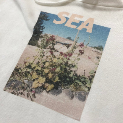 【中古品】【メンズ】 WINDANDSEA ウィンダンシー PHOT HOODIE WDS-CS-78 フォト フーディー トップス プルーオーバー パーカー 142-260711-sa-01-tei サイズ：L カラー：ホワイト 万代Net店