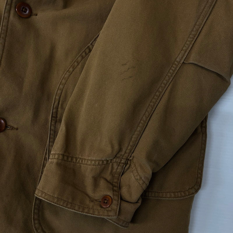 【現状渡し品】【メンズ】 L.L.Bean エルエルビーン 90's HUNTING JACKET JX74 90年代 ハンティング ジャケット アウター ライナー 144-251127-ts-09-tei サイズ：L カラー：ベージュ 万代Net店