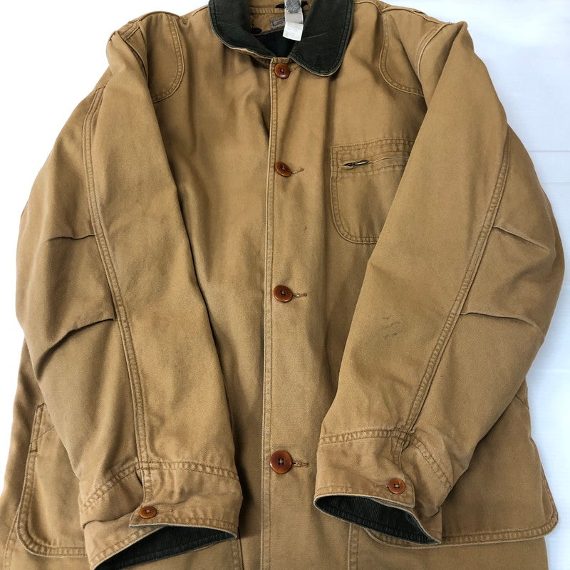 【現状渡し品】【メンズ】 L.L.Bean エルエルビーン 90's HUNTING JACKET JX74 90年代 ハンティング ジャケット アウター ライナー 144-251127-ts-09-tei サイズ：L カラー：ベージュ 万代Net店