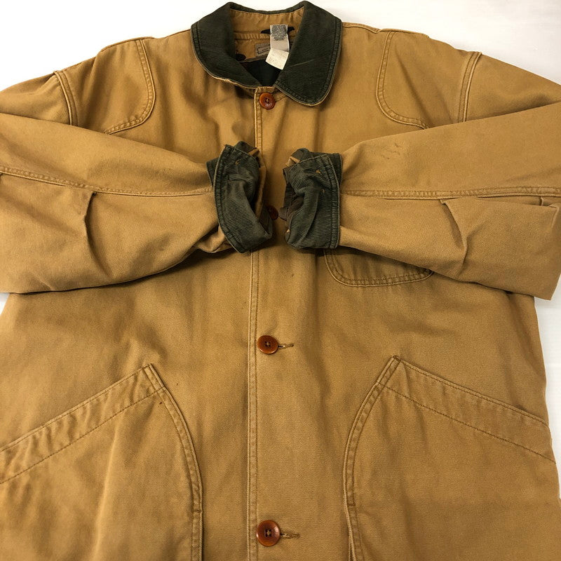 【現状渡し品】【メンズ】 L.L.Bean エルエルビーン 90's HUNTING JACKET JX74 90年代 ハンティング ジャケット アウター ライナー 144-251127-ts-09-tei サイズ：L カラー：ベージュ 万代Net店