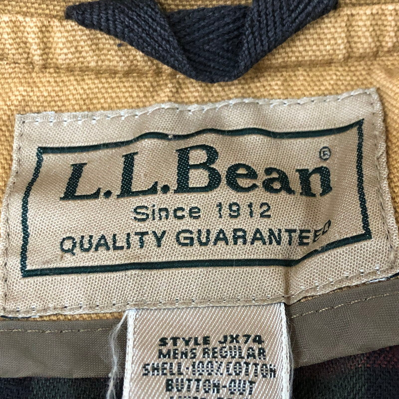 【現状渡し品】【メンズ】 L.L.Bean エルエルビーン 90's HUNTING JACKET JX74 90年代 ハンティング ジャケット アウター ライナー 144-251127-ts-09-tei サイズ：L カラー：ベージュ 万代Net店