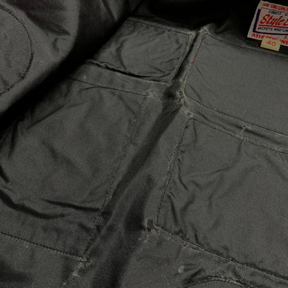 【現状渡し品】【メンズ】 東洋エンタープライズ トーヨーエンタープライズ STYLE EYES NYLON JACKET SE11275 スタイルアイズ ナイロンジャケット アウター ワッペン付き 145-251127-ts-18-tei サイズ：40 カラー：ブラック 万代Net店