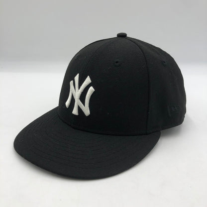 【中古品】【メンズ】 NEW ERA ニューエラ × KITH キス 別注 コラボ MLB New York Yankees 59FIFTY CAP ニューヨークヤンキース フィフティーナインフィフティ キャップ 帽子 185-251119-ks-06-tei サイズ：58.7 カラー：ブラック 万代Net店