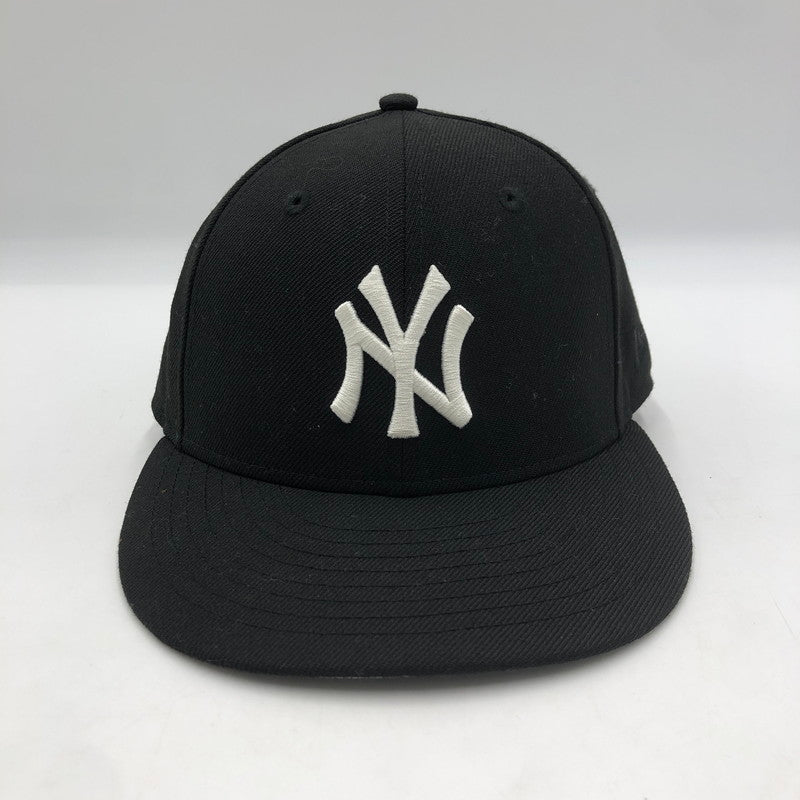 【中古品】【メンズ】 NEW ERA ニューエラ × KITH キス 別注 コラボ MLB New York Yankees 59FIFTY CAP ニューヨークヤンキース フィフティーナインフィフティ キャップ 帽子 185-251119-ks-06-tei サイズ：58.7 カラー：ブラック 万代Net店