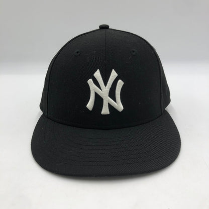 【中古品】【メンズ】 NEW ERA ニューエラ × KITH キス 別注 コラボ MLB New York Yankees 59FIFTY CAP ニューヨークヤンキース フィフティーナインフィフティ キャップ 帽子 185-251119-ks-06-tei サイズ：58.7 カラー：ブラック 万代Net店