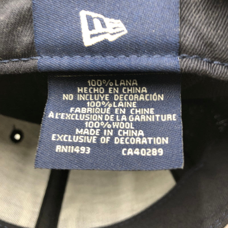 【中古品】【メンズ】 NEW ERA ニューエラ × KITH キス 別注 コラボ MLB New York Yankees 59FIFTY CAP ニューヨークヤンキース フィフティーナインフィフティ キャップ 帽子 185-251119-ks-06-tei サイズ：58.7 カラー：ブラック 万代Net店