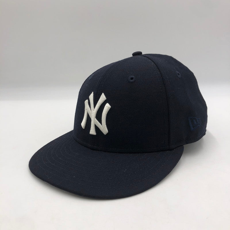 【中古品】【メンズ】 NEW ERA ニューエラ × KITH キス 別注 コラボ MLB New York Yankees 59FIFTY CAP ニューヨークヤンキース フィフティーナインフィフティ キャップ 帽子 185-251119-ks-04-tei サイズ：58.7 カラー：ネイビー 万代Net店