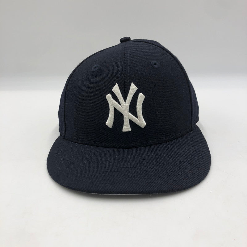 【中古品】【メンズ】 NEW ERA ニューエラ × KITH キス 別注 コラボ MLB New York Yankees 59FIFTY CAP ニューヨークヤンキース フィフティーナインフィフティ キャップ 帽子 185-251119-ks-04-tei サイズ：58.7 カラー：ネイビー 万代Net店