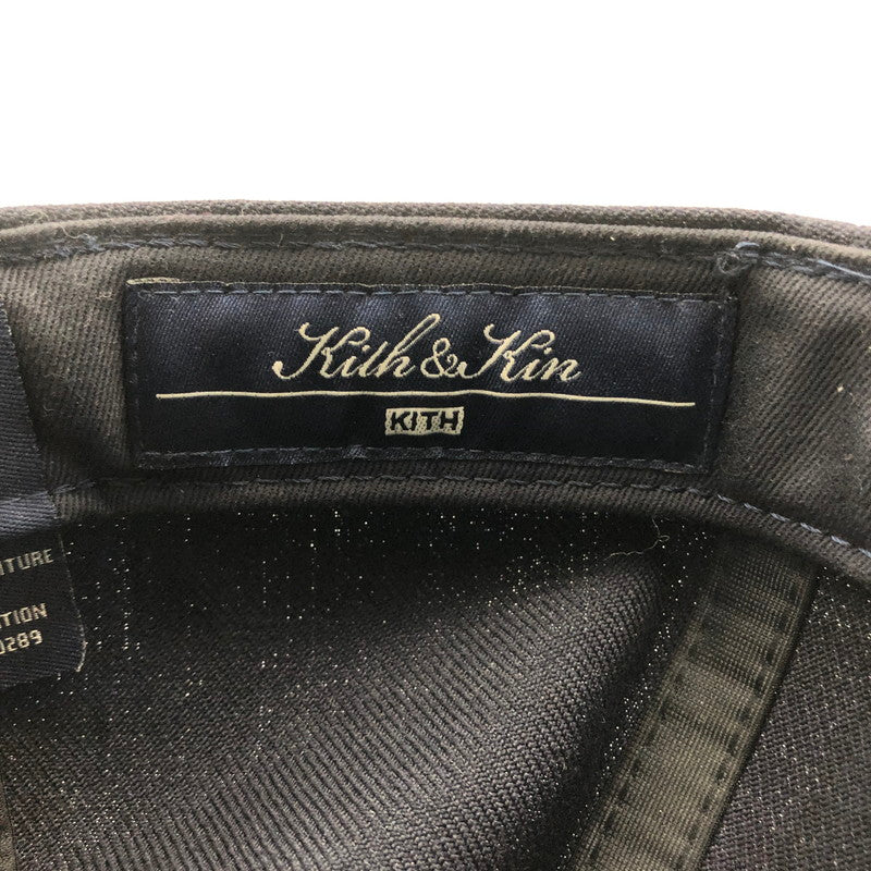 【中古品】【メンズ】 NEW ERA ニューエラ × KITH キス 別注 コラボ MLB New York Yankees 59FIFTY CAP ニューヨークヤンキース フィフティーナインフィフティ キャップ 帽子 185-251119-ks-04-tei サイズ：58.7 カラー：ネイビー 万代Net店