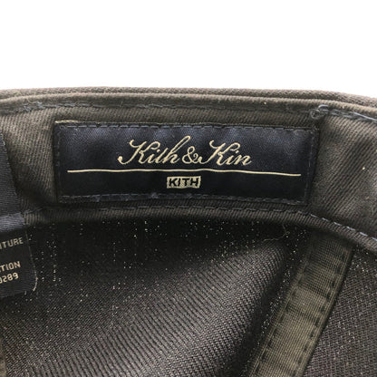 【中古品】【メンズ】 NEW ERA ニューエラ × KITH キス 別注 コラボ MLB New York Yankees 59FIFTY CAP ニューヨークヤンキース フィフティーナインフィフティ キャップ 帽子 185-251119-ks-04-tei サイズ：58.7 カラー：ネイビー 万代Net店