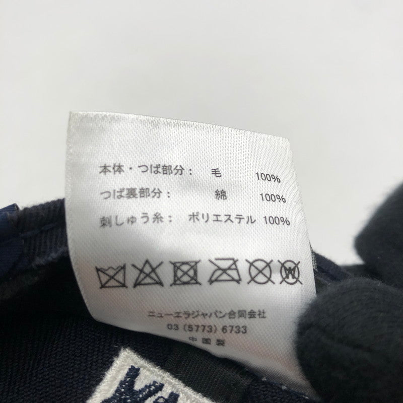 【中古品】【メンズ】 NEW ERA ニューエラ × KITH キス 別注 コラボ MLB New York Yankees 59FIFTY CAP ニューヨークヤンキース フィフティーナインフィフティ キャップ 帽子 185-251119-ks-04-tei サイズ：58.7 カラー：ネイビー 万代Net店