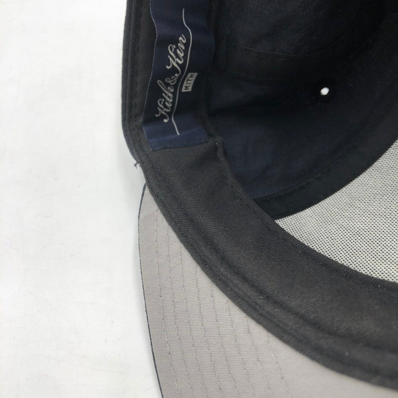 【中古品】【メンズ】 NEW ERA ニューエラ × KITH キス 別注 コラボ MLB New York Yankees 59FIFTY CAP ニューヨークヤンキース フィフティーナインフィフティ キャップ 帽子 185-251119-ks-08-tei サイズ：57.7 カラー：ネイビー 万代Net店