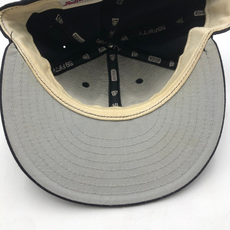 【現状渡し品】【メンズ】 NEW ERA ニューエラ 90's MLB New York Yankees 59FIFTY CAP 90年代 ニューヨークヤンキース フィフティーナインフィフティ キャップ 帽子 USA製 185-251119-ks-07-tei サイズ：58.7 カラー：ネイビー 万代Net店