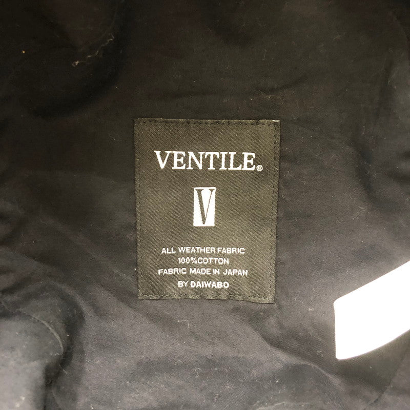 【中古品】【メンズ】 KIJIMA TAKAYUKI キジマ タカユキ VENTILE BUCKET HAT ベンタイルバケットハット 帽子 185-251119-ks-11-tei サイズ：2 カラー：ブラック 万代Net店