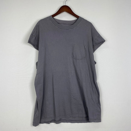 【中古品】【メンズ】 MAISON MARGIELA 10 メゾンマルジェラ 19SS USED加工 S/S TEE S50GC0561 S20079 ショートスリーブ Tシャツ 半袖 トップス 141-251127-yo-06-tei サイズ：46 カラー：グレー 万代Net店