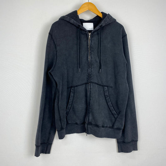 【中古品】【メンズ】 KAIKO カイコー DOUBLE ZIP PARKA "BLACK" KAIKO-24-101 ダブルジップ パーカー 長袖 トップス 140-251127-yo-03-tei サイズ：4 カラー：ブラック 万代Net店