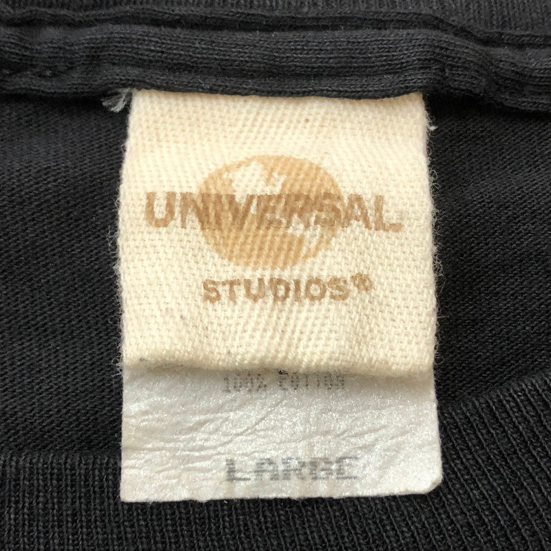【中古品】【メンズ】 UNIVERSAL STUDIO ユニバーサル スタジオ 90's THE LOST WORLD JURASSIC PARK LOGO TEE 90年代 ザ ロスト ワールド ジュラシック パーク ロゴ Ｔシャツ 半袖 トップス 145-260711-sa-11-tei サイズ：L カラー：ブラック 万代Net店