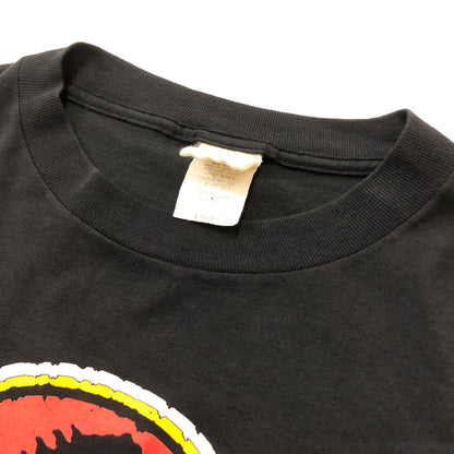 【中古品】【メンズ】 UNIVERSAL STUDIO ユニバーサル スタジオ 90's THE LOST WORLD JURASSIC PARK LOGO TEE 90年代 ザ ロスト ワールド ジュラシック パーク ロゴ Ｔシャツ 半袖 トップス 145-260711-sa-11-tei サイズ：L カラー：ブラック 万代Net店