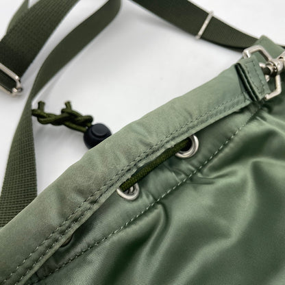 【中古品】【メンズ/レディース】 PORTER ポーター BALLOONSAC S バルーンサック カバン ハンドバッグ 188-251127-yo-27-tei サイズ：S カラー：カーキ 万代Net店