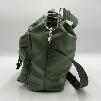 【中古品】【メンズ/レディース】 PORTER ポーター BALLOONSAC S バルーンサック カバン ハンドバッグ 188-251127-yo-27-tei サイズ：S カラー：カーキ 万代Net店