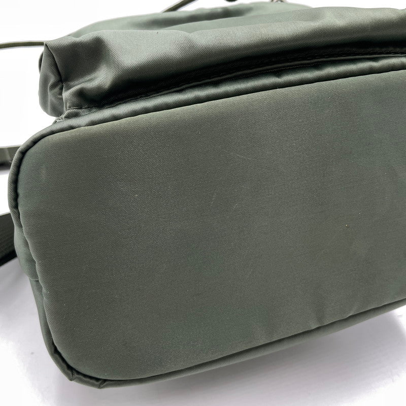 【中古品】【メンズ/レディース】 PORTER ポーター BALLOONSAC S バルーンサック カバン ハンドバッグ 188-251127-yo-27-tei サイズ：S カラー：カーキ 万代Net店