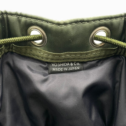 【中古品】【メンズ/レディース】 PORTER ポーター BALLOONSAC S バルーンサック カバン ハンドバッグ 188-251127-yo-27-tei サイズ：S カラー：カーキ 万代Net店