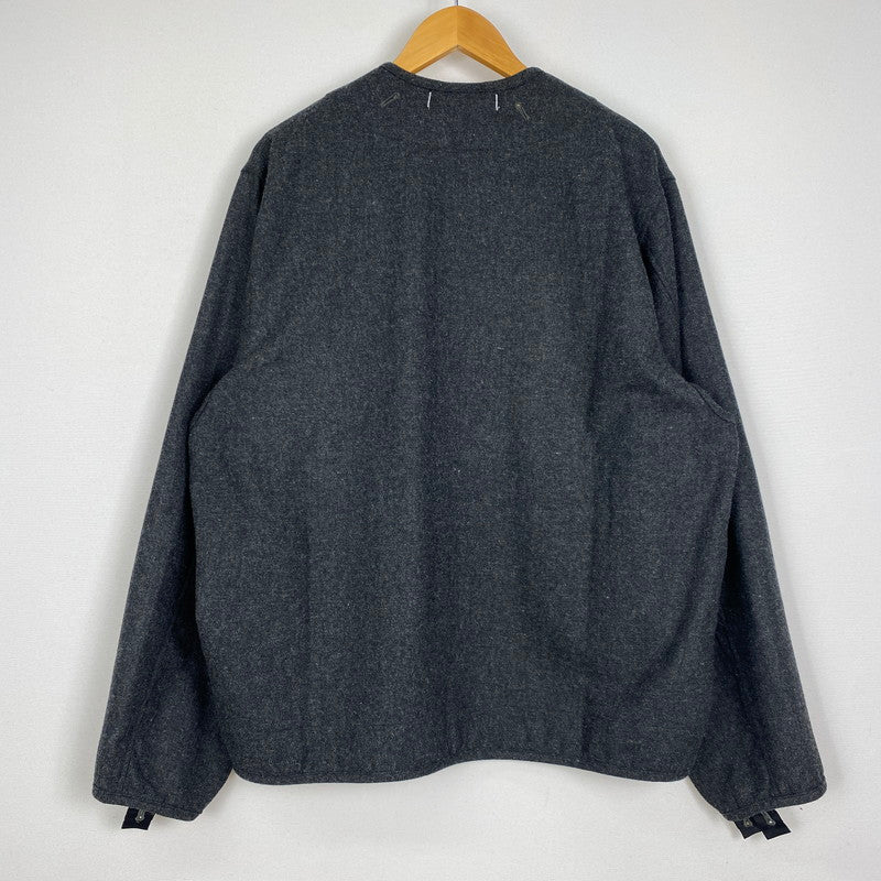 【中古品】【メンズ】 SANDWATERR サンドウォーター 25AW CRAFTED LINING SHIRT SW-S0502 クラフテッド ライニング シャツ 長袖 トップス 140-251127-yo-04-fuzh サイズ：2 カラー：チャコール 万代Net店