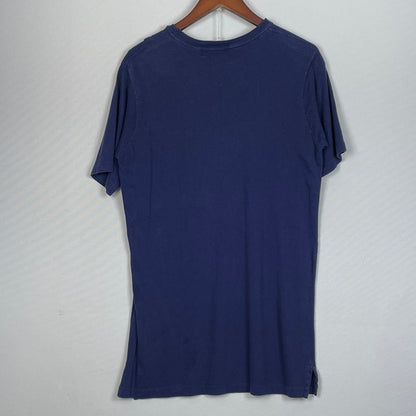 【現状渡し品】【メンズ】 POLO COUNTRY ポロ カントリー 80's～90's ARROW LOGO S/S TEE 80～90年代 アロー ロゴ ショートスリーブ Tシャツ 半袖 トップス 145-260801-sa-10-tei サイズ：L カラー：ネイビー 万代Net店