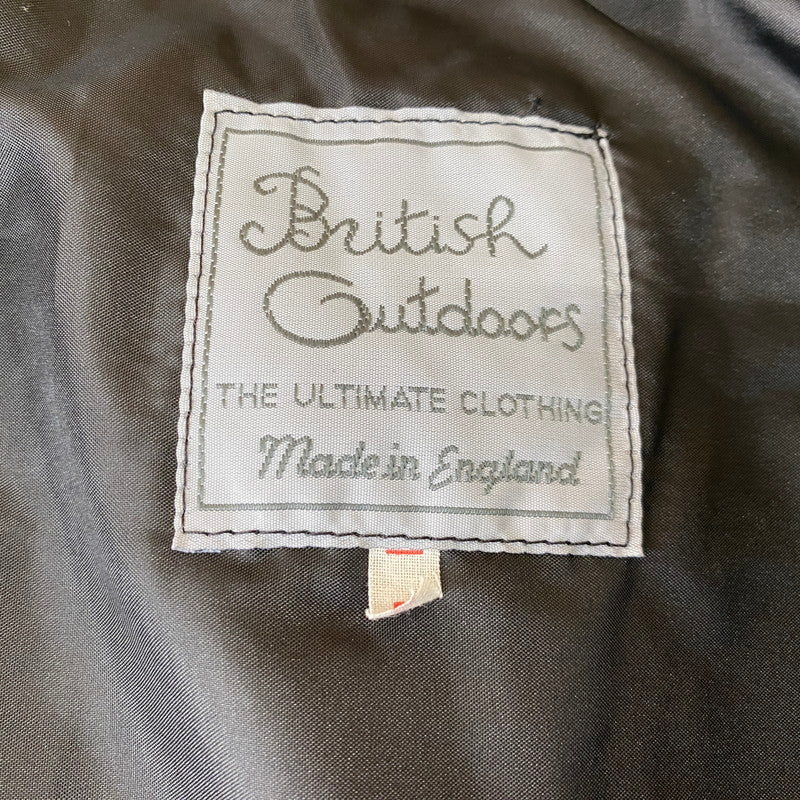 【中古品】【メンズ】 BRITISH OUTDOORS ブリティッシュアウトドア NYLON LINER WOOL CHECK JACKET ナイロン ライナー ウール チェック ジャケット アウター 145-251127-yo-15-tei サイズ：L カラー：グレー 万代Net店
