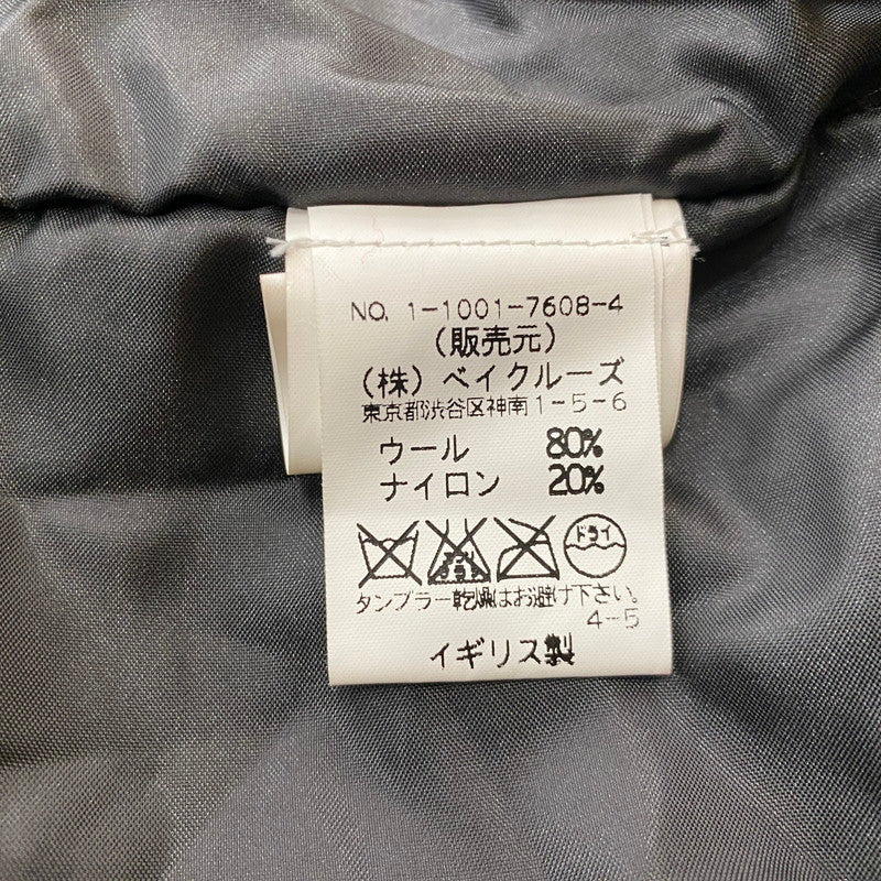 【中古品】【メンズ】 BRITISH OUTDOORS ブリティッシュアウトドア NYLON LINER WOOL CHECK JACKET ナイロン ライナー ウール チェック ジャケット アウター 145-251127-yo-15-tei サイズ：L カラー：グレー 万代Net店