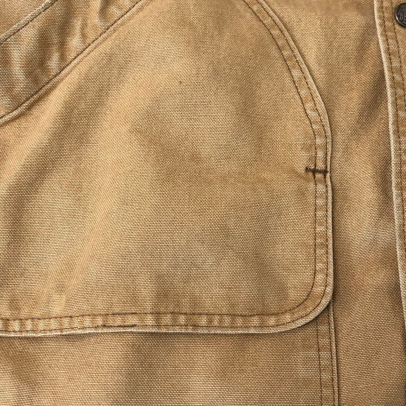 【現状渡し品】【メンズ】 WOOLRICH ウールリッチ 80's DUCK HUNTING JACKET VINTAGE 80年代 ダック ハンティングジャケット ライトアウター ヴィンテージ 144-251128-yy-14-tei サイズ：L カラー：ベージュ 万代Net店